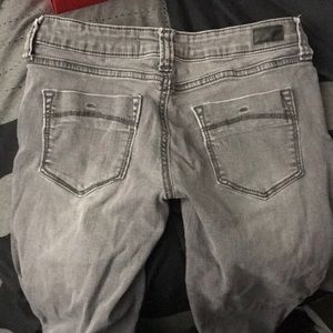 Grey skinny jeans